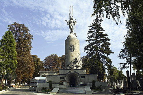 POČETAK RESTAURACIJE: Memorijalni spomenik Ruske slave / foto: a. anđić