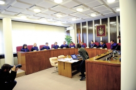 POD PRITISKOM: Zasedanje Ustavnog suda