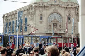 Preprečeni tramvaji, 26. april 2015.<br><br>foto: luka knežević – strika