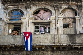 SJAJ I BEDA: Kuba žali za Komandantom<br><br>foto: ap