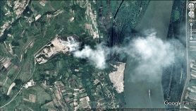 GRAĐANI U (NE)MILOSTI VETRA: Požar na deponiji vidljiv i iz satelita