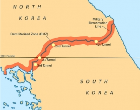 GRANICA SEVERNE I JUŽNE KOREJE: Poslednji relikt hladnog rata
