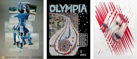 IZ OLIMPIJSKE MAPE: Posteri Dejvida Hoknija i Fridriha Hundertvasera; grafike Džejmsa Rozenkvista,...